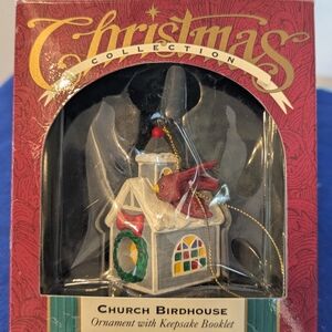 Church Birdhouse Ornament